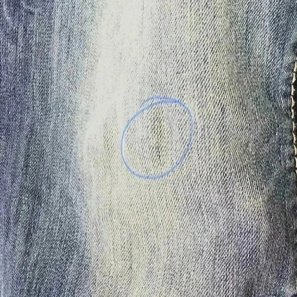 Vanity Dakota Cuff Women 28 Embellished Denim Jean Capris Low Rise Stretch Blue - Picture 4 of 8